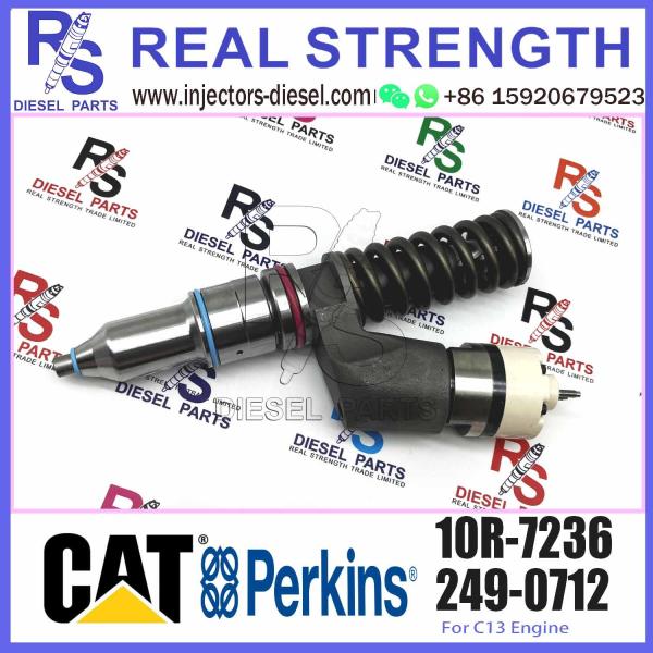 Inyector común 2490705 10R7236 249-0705 10R-7236 del carril del combustible diesel para el excavador del CAT C13