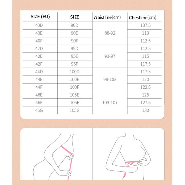 Breathable Pregnancy Nursing Bra Elastic Cotton Cup 40 Size Maternity Underwear