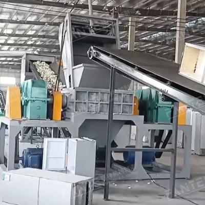 High Capacity Shredder for Phones Tablets Monitors Circuit Boards Routers and Other E Waste Materials