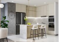 Environmental Friendly Melamine Impregnated Film Paper Integrated Kitchen Cabinets
