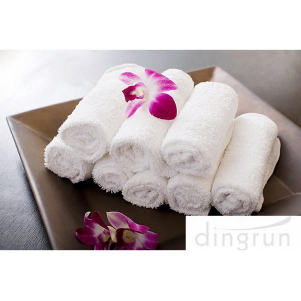 Dry Fast Premium Cotton Face Washer Towel Cloths For Hotel , Environmental Friendly