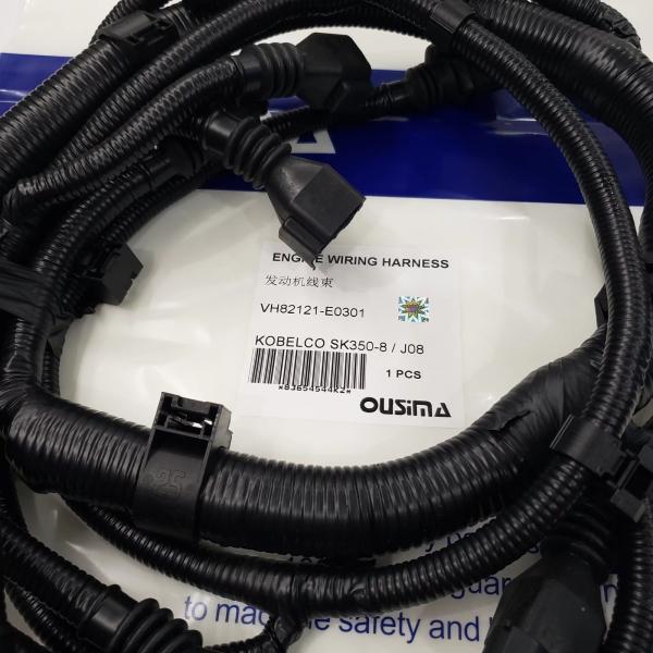 Провод двигателя Kobelco SK300-8 SK350-8 обуздывает электрическое VH82121-E0301