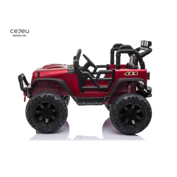 12v Kids Spring Suspension Ride On Truck 123*88*80 CM With EVA Wheel