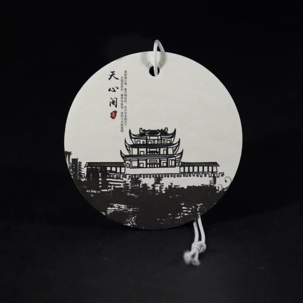 Customizable Hanging Paper Air Freshener Clean Mind For Hotel