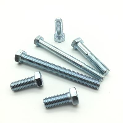 A categoria 5 de ASME/ANSI B 18.2.1 SAE J429 encanta os parafusos principais rosqueou inteiramente o zinco chapeado
