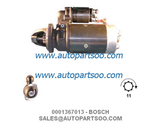 0001362051 6853810 - BOSCH Starter Motor 12V 2.4KW 9T MOTORES DE ARRANQUE