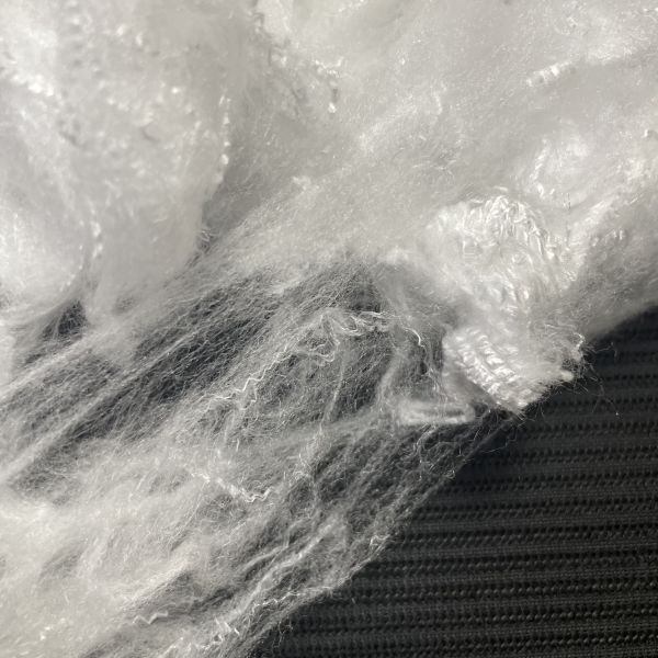 White Polypropylene Staple Fiber 2D×51mm Lightweight & Durable for Filter and Padding Materials