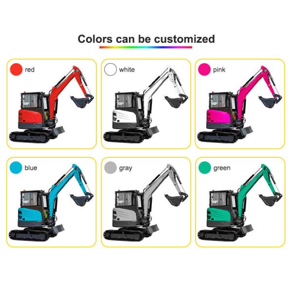 Customized 3.5 Ton Mini Crawler Excavator Farm Home Use Multifunction Small Digger