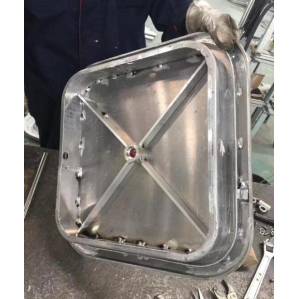 Boat Watertight Yatch Aluminum Hatch Cover Flush Type 6mm Cover Thickness