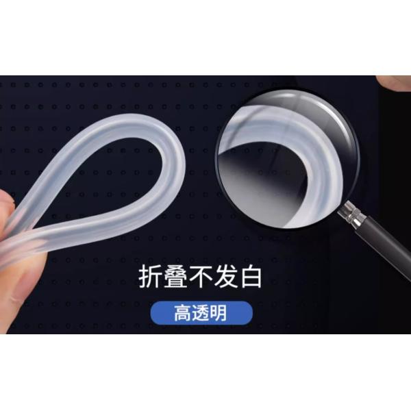 50shore A Hardness Silicone Tube Extrusion 1.5 Inch High Temperature