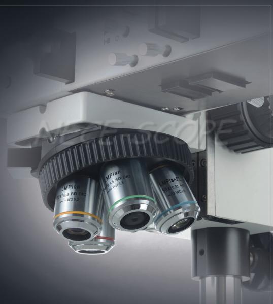 Compact Metallurgical Optical Microscope For Large Size Sample Observation