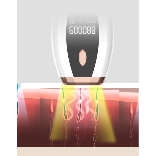 600000 Shots 4 Cm2 Light Area Painless IPL Hair Removal Device