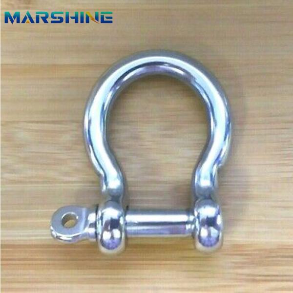 Female Cable Joint U Shape Shackle Stainless Steel D Shackle For Stringing Equipment