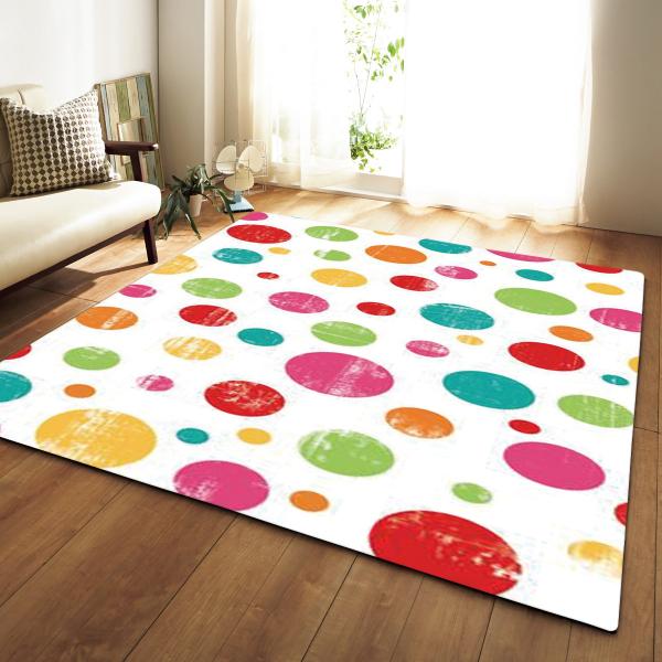 Living room carpet, bedroom floor mat, DIY pattern, flexible cross-border carpet door mat