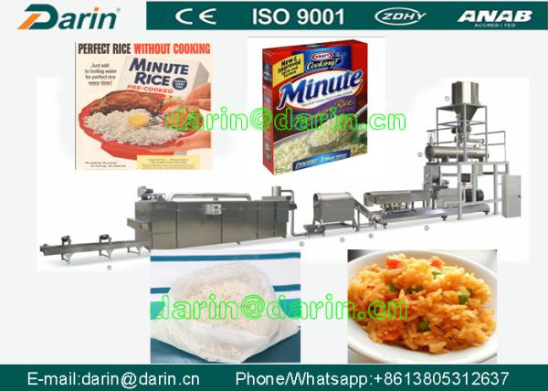 Food Extruder Machine / Complete Auto Artificial Nutritional Rice Production Line