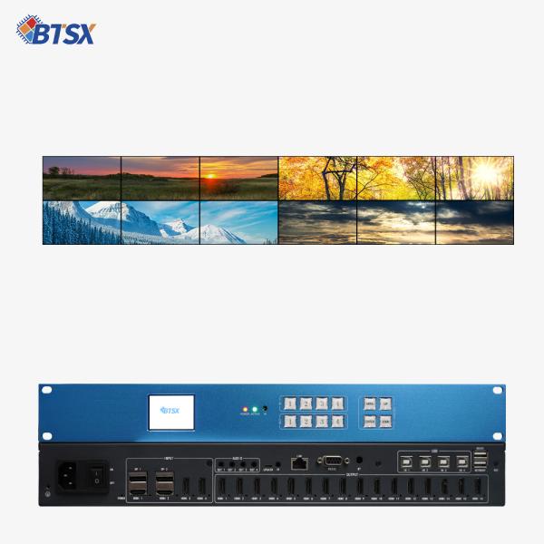 El paquete de pared de video de la sala de control de Broadcast Studios incluye cable HDMI / DP y más