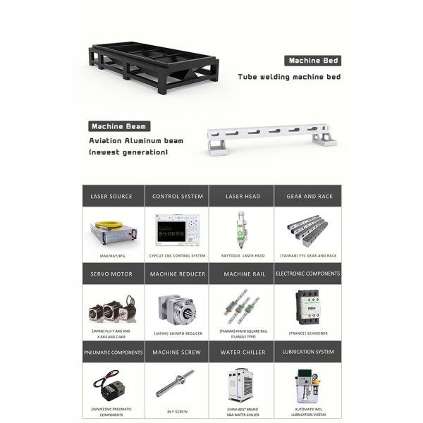 TY-3015JBG 1000W - трубка SS металла резца лазера волокна CNC 6000W пускает автомат для резки по трубам лазера