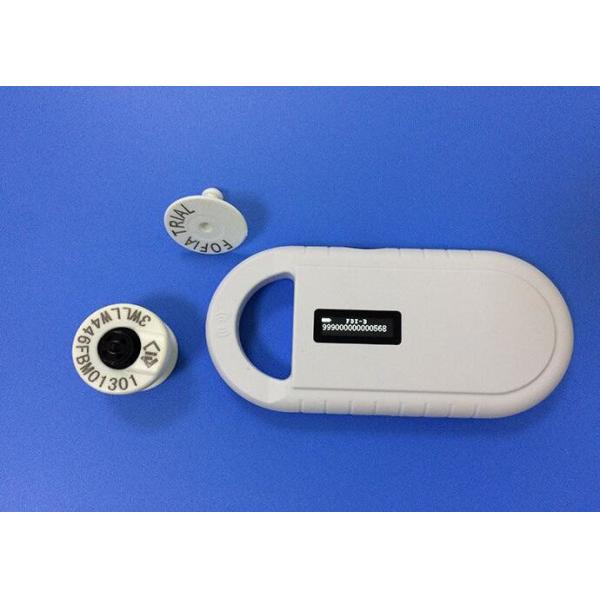 350N Tension Custom Cattle Ear Tags For Tracking Livestock , Yellow Color