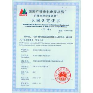 Shaoxing Libo Electric Co., Ltd Certifications