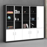 Meuble de rangement en bois de porte de l'OEM blanc 5 de classeurs de bureau de 79 pouces