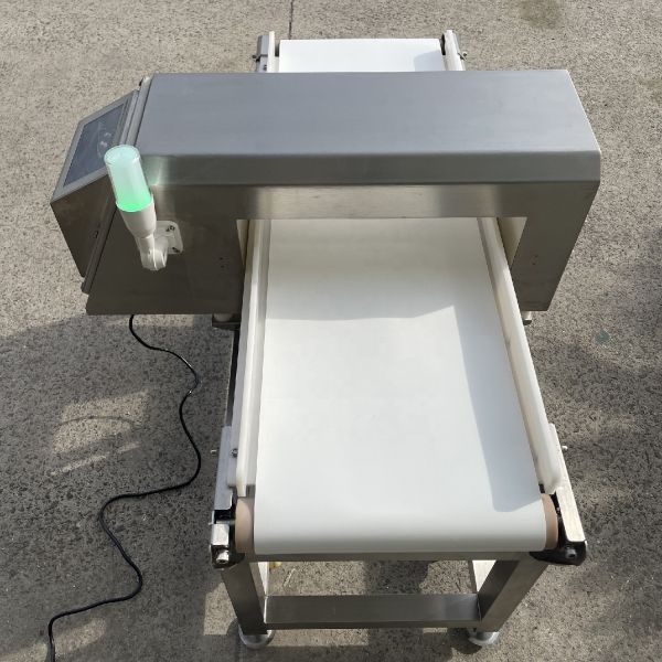 FDA Standard Belt Conveyor Type Confectionery Industry Metal Detector JZD-600