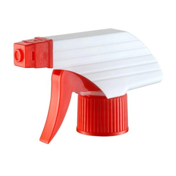 OEM/ODM Acceptable 28/410 All Plastic Double Cover Trigger Sprayer for Garden Design