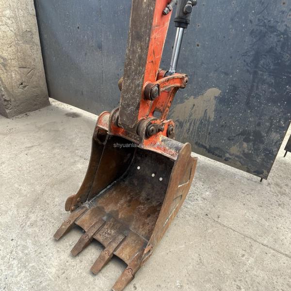 Использованный японский экскаватор Кубота KX163 с оригинальным цветом и оригинальным гидравлическим цилиндром