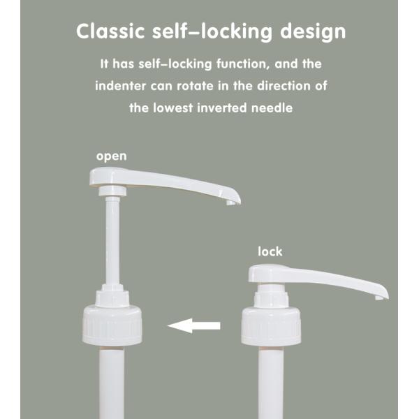 насос распределителя еды 5мл 8мл 10мл для ПЭ шеи 38-410/ПЭТ и стеклянной бутылки