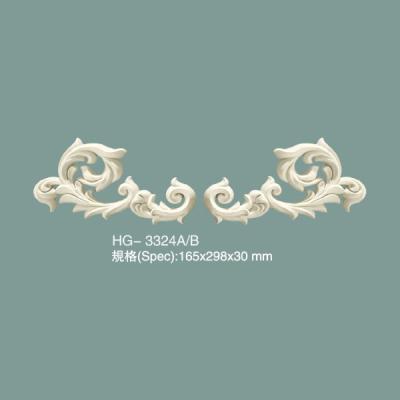 HG-3324 Moulure en polyuréthane haute densité, volute