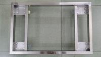 Produto comestível de secagem plástico de superfície liso durável 75 * 55 * 5cm das bandejas do PPE