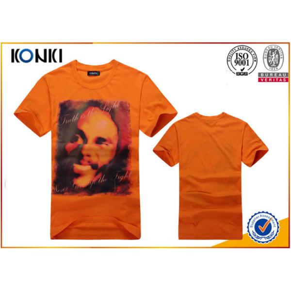 Casual Cotton Custom T Shirt Short Sleeve Personalized T Shirts Sublimation Logo