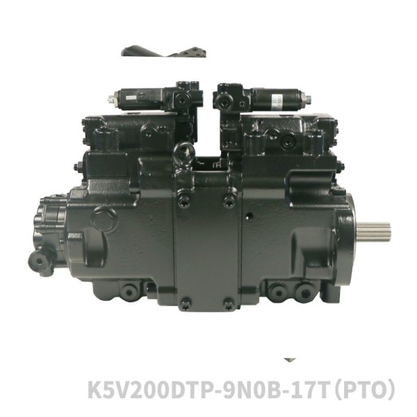 ZW ZHTE Hydraulic Piston Pump K5V200DTP-9NOB-17T PTO DH500 Excavator 34.3Mpa Working Pressure 99/147ml/r Displacement 50.5:1