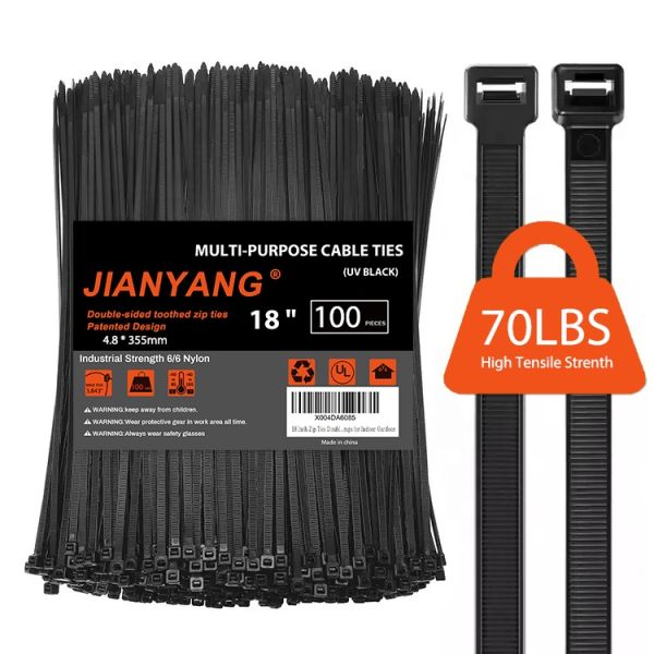 Self Locking Nylon Wire Ties Reusable Multi Purpose CE Certified