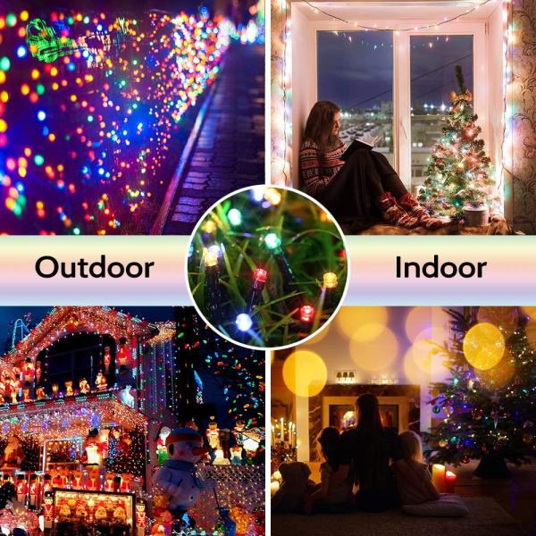 LED String Fairy Lights IP65 Waterproof Holiday Christmas Lights Outdoor Garland Solar Lamp luces led decoracion lichterkette