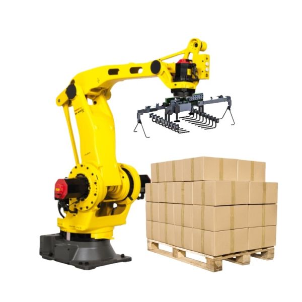 Heavy Duty Palletizer Fanuc M-410iC/110 4 Axis Case Bag Bottle Palletizing Depalletising Robots