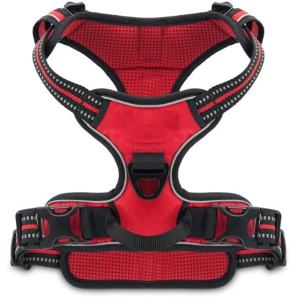Maximum Control D Rings Multiple Layers Nylon Dog Harness
