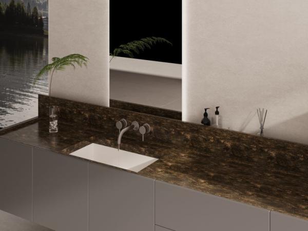 Powder Coating Stainless Steel Freestanding Bathroom Cabinet With Advanced Storage