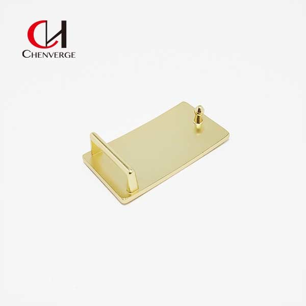 Durable Antirust Gold Plated Belt Buckle , Anticorrosive Mens Silver Belt Buckles