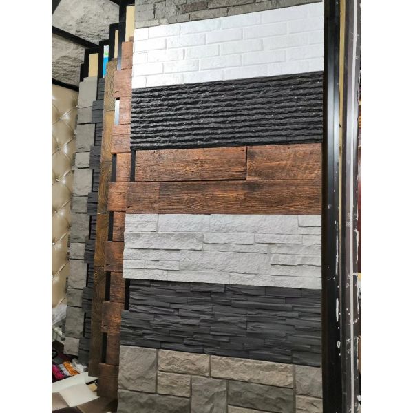 Hot Sell 1220*2440 Pu Stone Wall Panel Culture for Exterior Brick Background Decoration Polyurethane