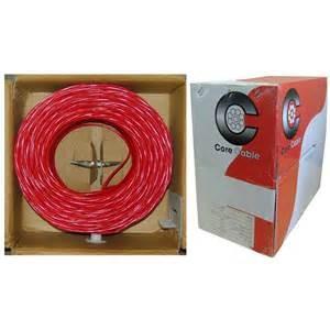 16AWG 4 Cores Solid Shielded FPLP  Fire Alarm Cable Plenum-Rated PVC Jacket