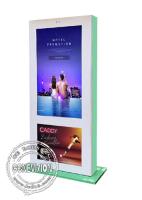 Kiosque capacitif de la publicité d'affichage à cristaux liquides d'écran tactile de film de Signage électronique extérieur de 55 pouces
