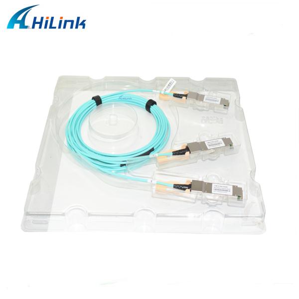 Оптический кабель 200G QSFP56 SR4 центров данных активный к кабелю 2xQSFP56 SR2 850nm 5m AOC