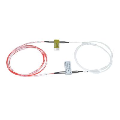 1X2 Mechanical Optical Switch Latching / Non-Latching Low Insertion Loss