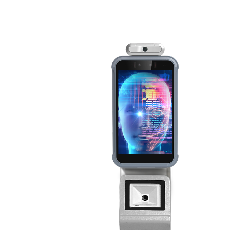Управление доступом идентификации AI OEM умное лицевое прибор обнаружения температуры 8 дюймов