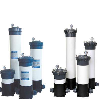 Alojamento de filtro durável da osmose reversa, alojamento de filtro plástico Inline