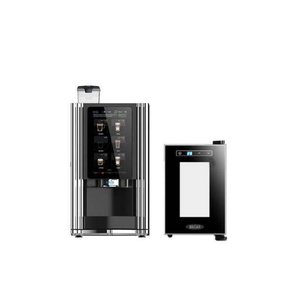 Fresh Milk Automatic Coffee Vending Machine suits in Cafe