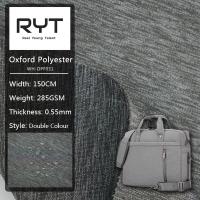 Surface simple Oxford de polyester d'unité centrale de tissu de couleur imperméable de double
