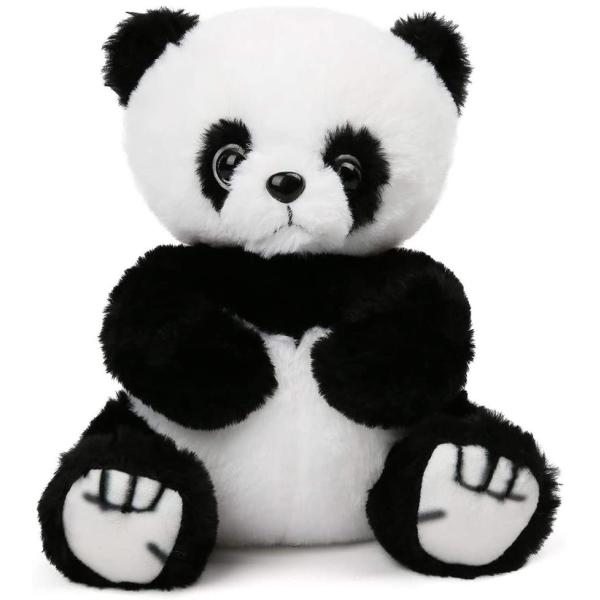 Custom Skin Friendly No Fading Sitting Panda Plush Toy