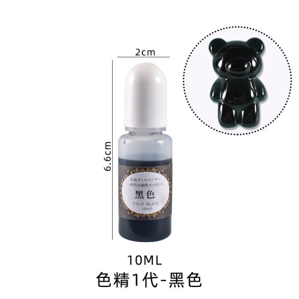 DIY crystal dropper pigment ink transparent colorant UV resin adhesive paste material