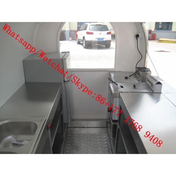 1.5kw Dynamoelectric Motor Economic Food Truck for Mobile Catering Business
